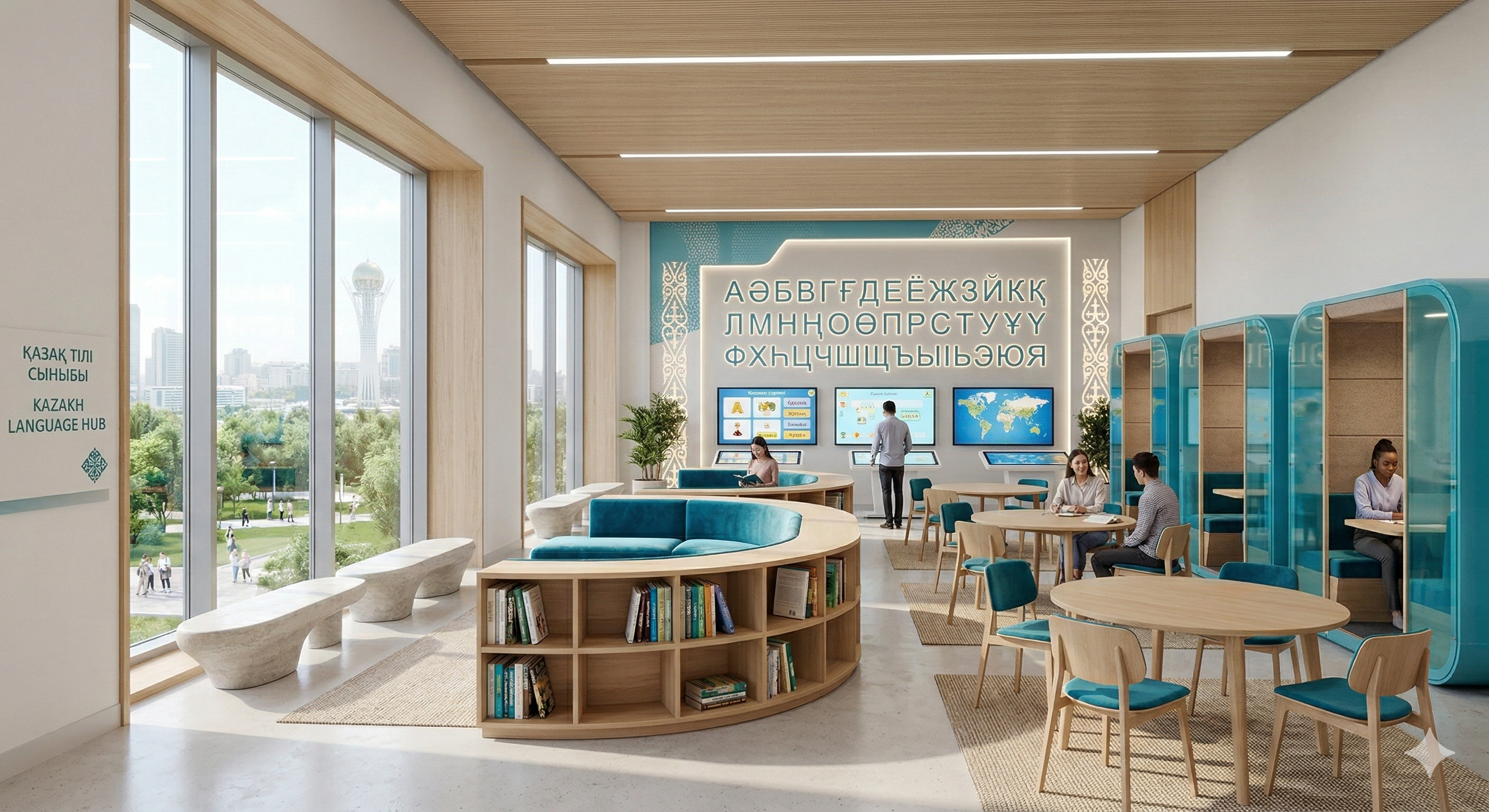 Кабинет казахского языка и литературы